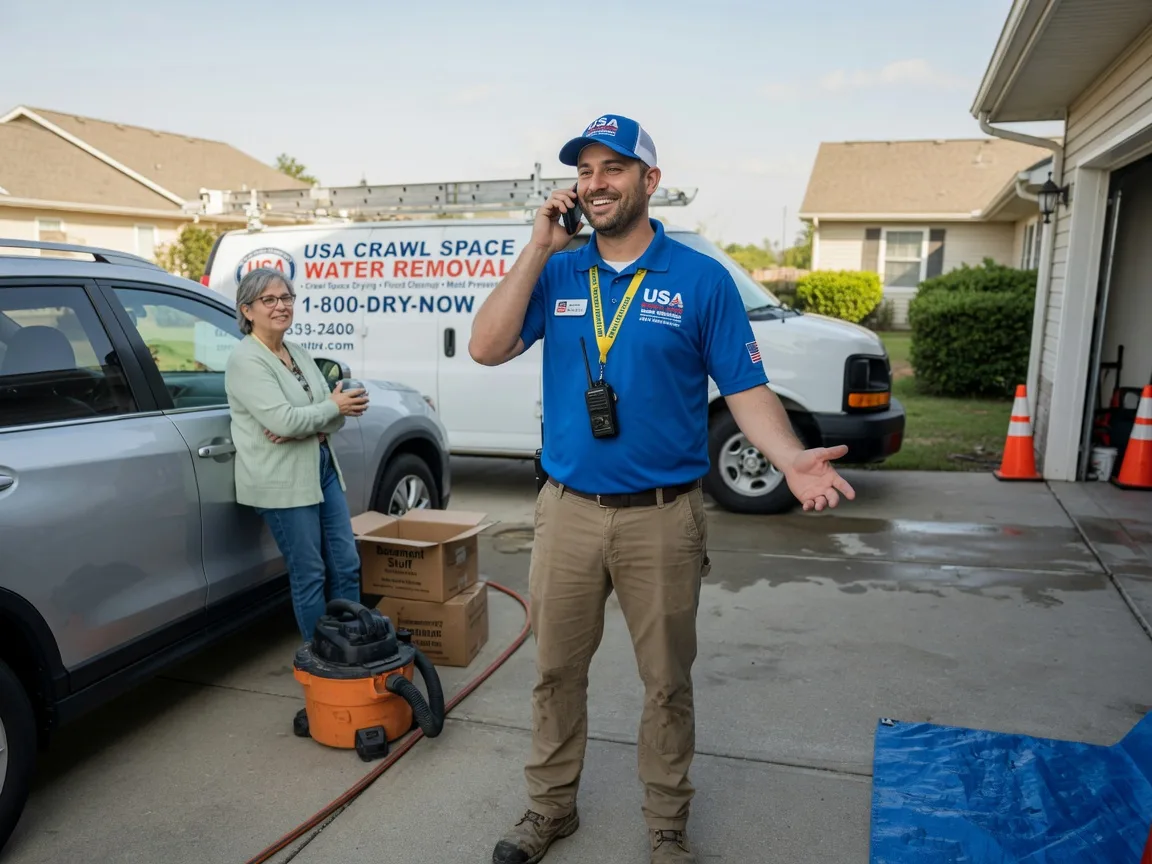Crawl Space Water Removal Melvin, TX FAQs